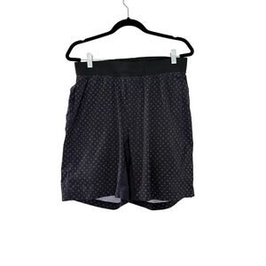 Lululemon T.H.E. Short *Luxtreme Liner 9" in Cross Me Split Pea Naval Blue sz L